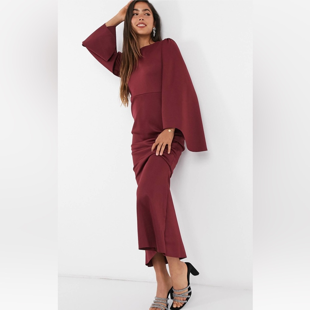 ASOS Design Long sleeve Maxi Dress